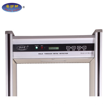 Airport Scanner Multi-Zone Walk-Through Metal Detectors with cctv camera